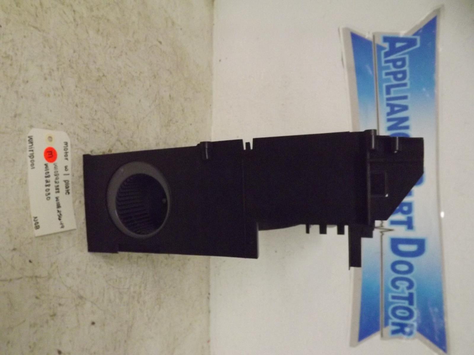 Whirlpool Microwave W10892388 W10825649 W10828030 Motor W/ Plate NOB Whirlpool Microwave W10892388 W10825649 W10828030 Motor W/ Plate NOB